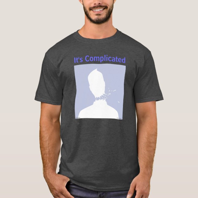 La camiseta de Green Weenii "Es complicada" (Anverso)
