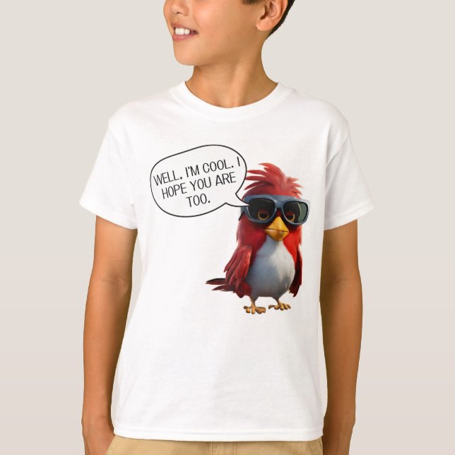 La camiseta de Guay Red Bird Kid (Anverso)