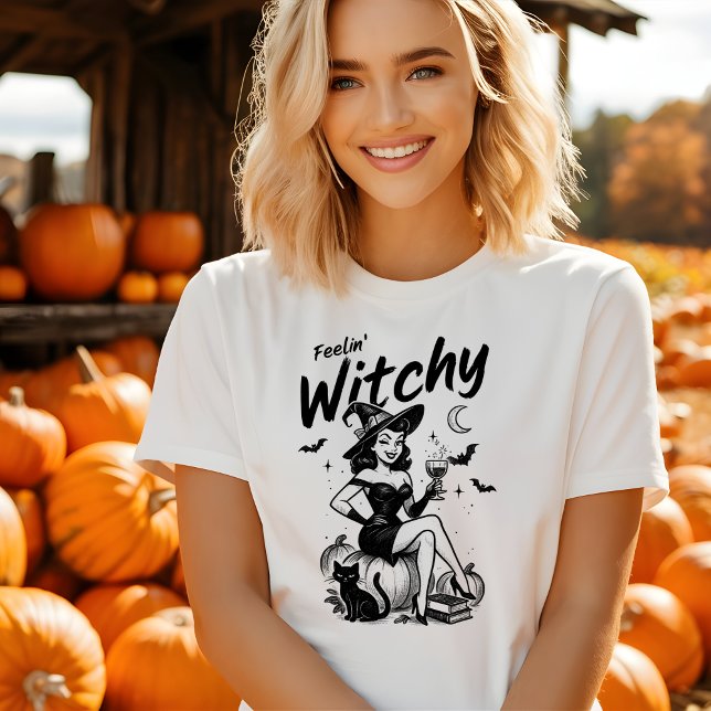 La camiseta de Halloween de brujería de Sassy Feel (Subido por el creador)