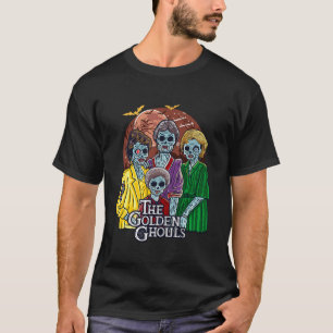 La camiseta de Halloween de Golden Ghouls