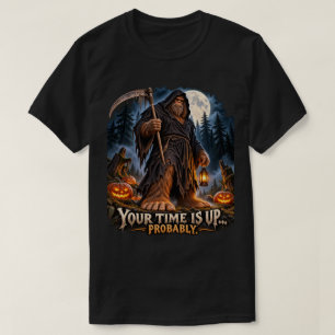 La Camiseta de Halloween del Segador Bigfoot El Gr