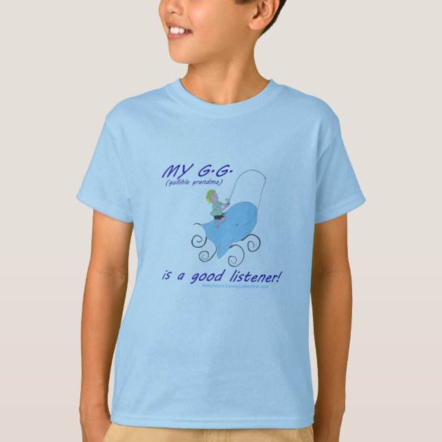 La camiseta de la abuelita del muchacho americano (Anverso)