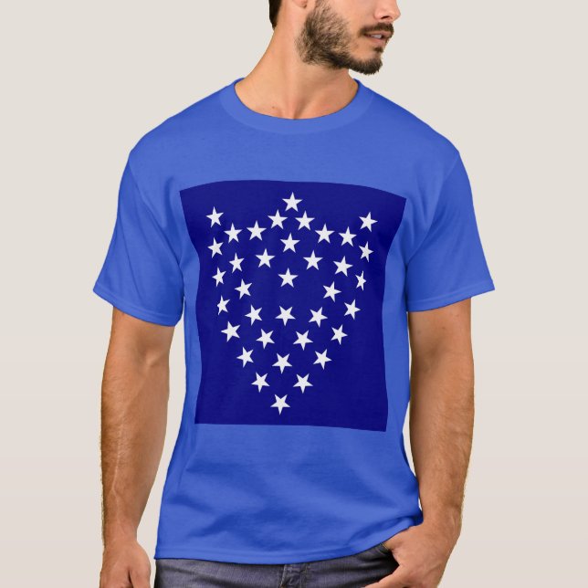 La camiseta de la bandera de la batalla del genera (Anverso)