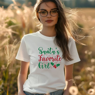 LA CAMISETA DE LA CHICA FAVORITA DE SANTA
