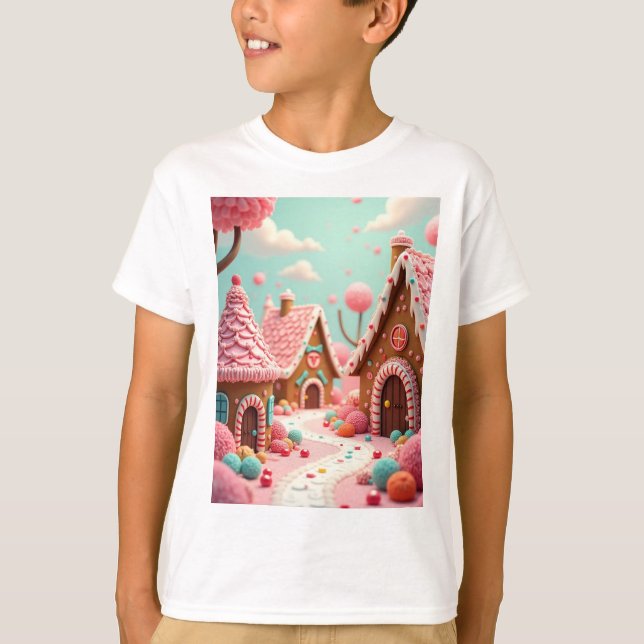 La camiseta de la colección de la casa pequeña (Anverso)