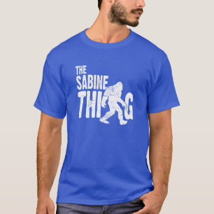 La camiseta de la cosa de la Sabine