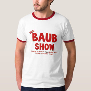 La camiseta de la demostración de Baub