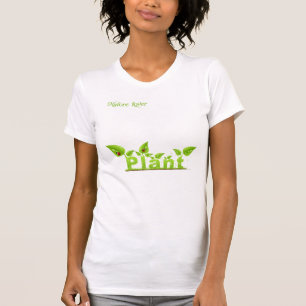 La camiseta de la ecología de los amantes de la na