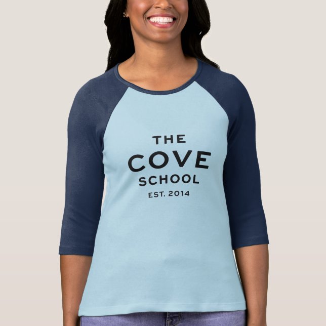 La camiseta de la ensenada de las mujeres de la (Anverso)