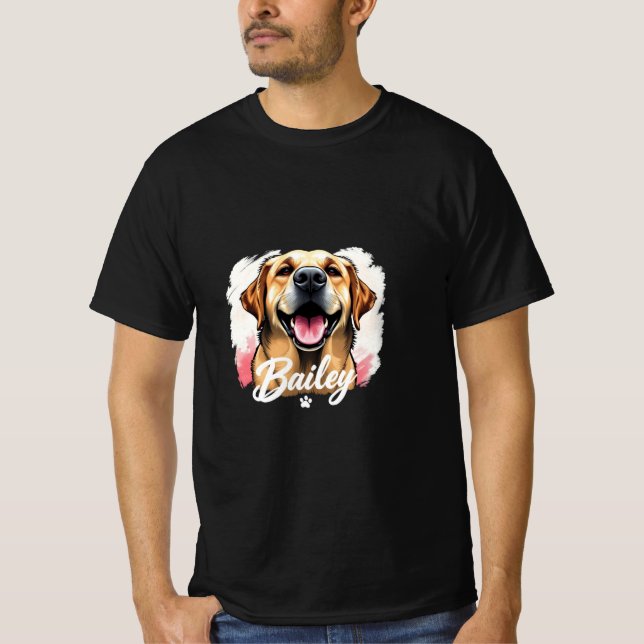 La camiseta de la felicidad de Bailey (Anverso)