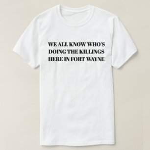 La camiseta de la gente ignorante