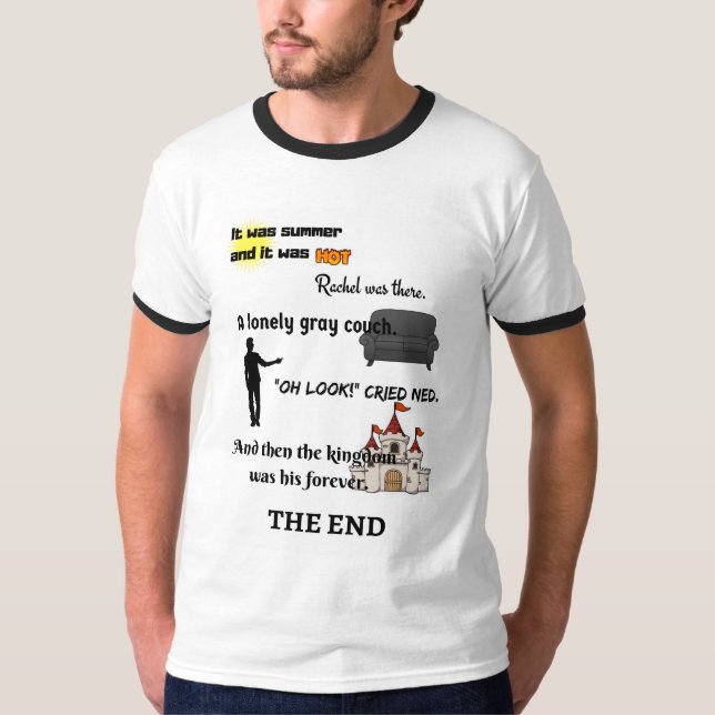 La camiseta de la historia de Chandler (Anverso)