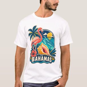 La Camiseta de la Isla de Las Bahamas de Estilo de