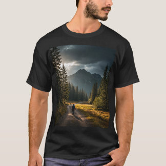La camiseta de la llamada de la naturaleza
