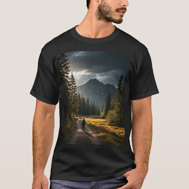 La camiseta de la llamada de la naturaleza (Anverso)
