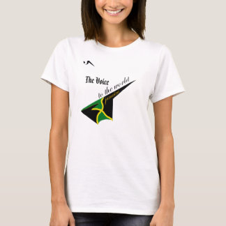 La camiseta de la manga larga de Voice Jamaica