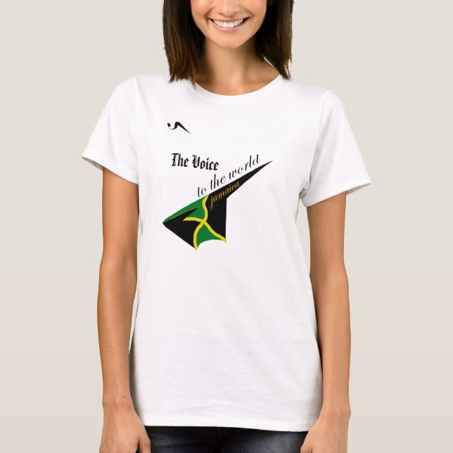 La camiseta de la manga larga de Voice Jamaica (Anverso)