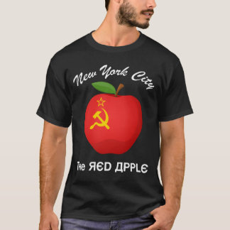 La camiseta de La Manzana Roja de la ciudad de Nue