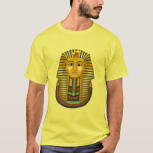 La camiseta de la máscara de oro del rey Tut