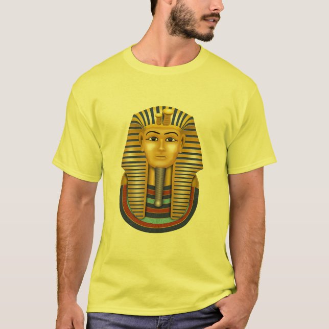 La camiseta de la máscara de oro del rey Tut (Anverso)
