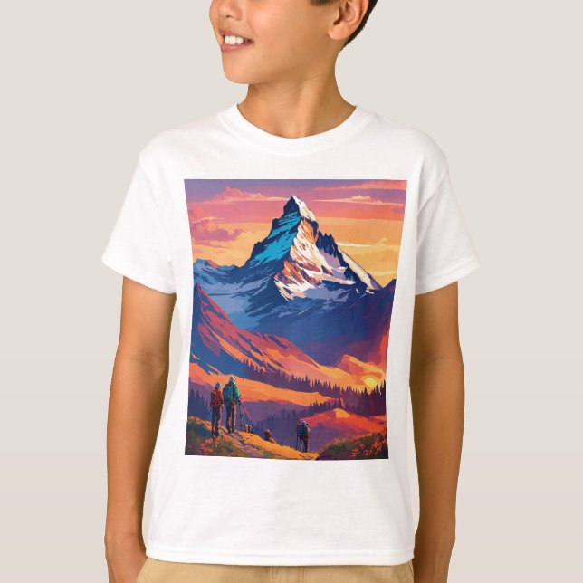 La camiseta de la montaña máxima (Anverso)