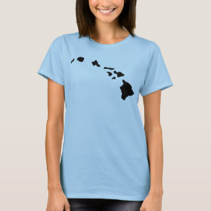 la camiseta de la mujer de Hawaii