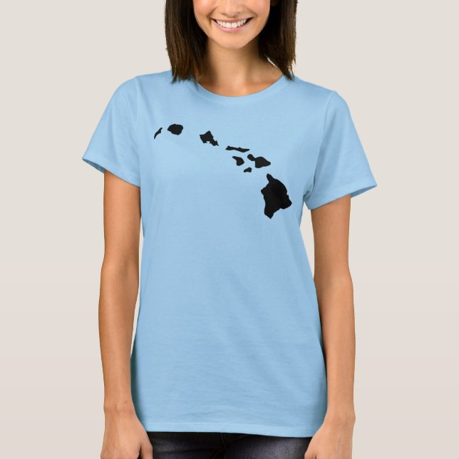 la camiseta de la mujer de Hawaii (Anverso)