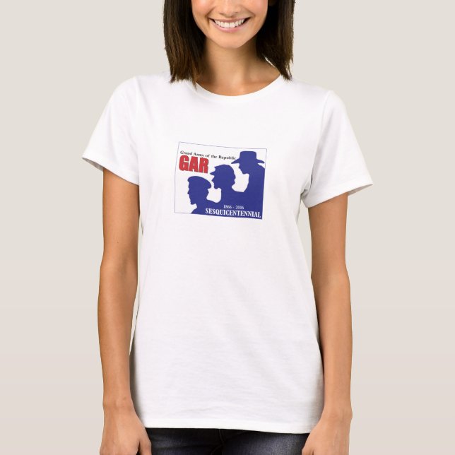 La camiseta de la mujer de los veteranos de guerra (Anverso)