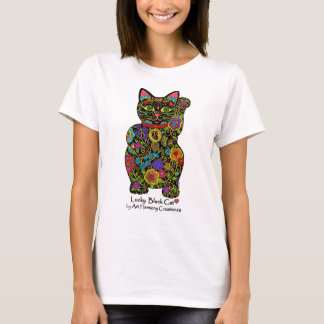 La camiseta de la mujer de Maneki Neko