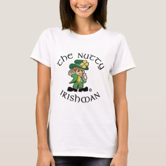 La camiseta de la mujer de nuez del irlandés
