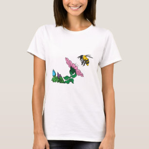 La camiseta de la mujer defensora
