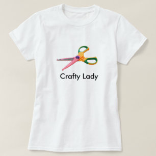 La camiseta de la mujer para la señora astuta