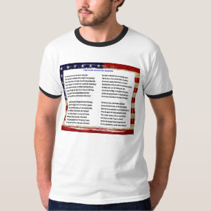 La camiseta de la pancarta de la estrella