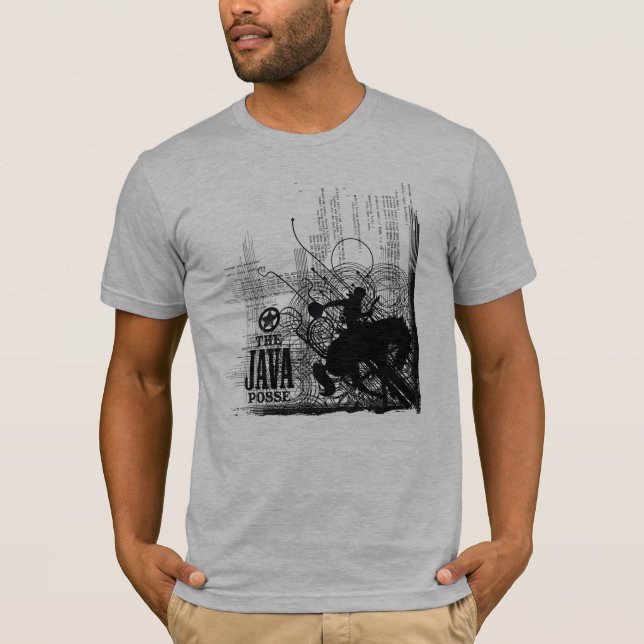 La camiseta de la pandilla de Java (Anverso)