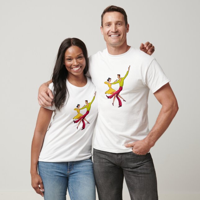 La camiseta de la pareja bailarina (Unisexo)