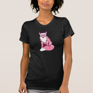 La camiseta de la señora astuta de la cadera