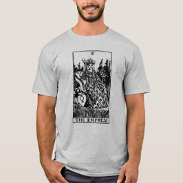 La camiseta de la tarjeta de emperatriz