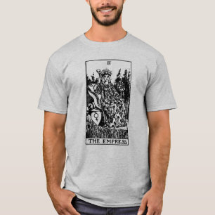 La camiseta de la tarjeta de emperatriz