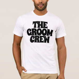 La camiseta de la tripulación de Groom