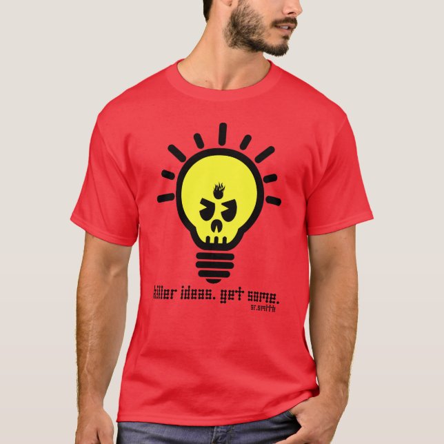 ¡"La camiseta de las ideas del asesino" por (Anverso)