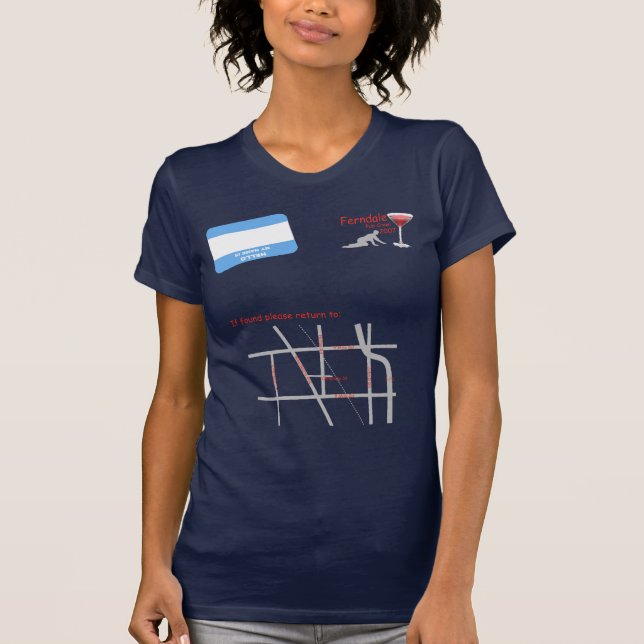 La camiseta de las mujeres (Anverso)