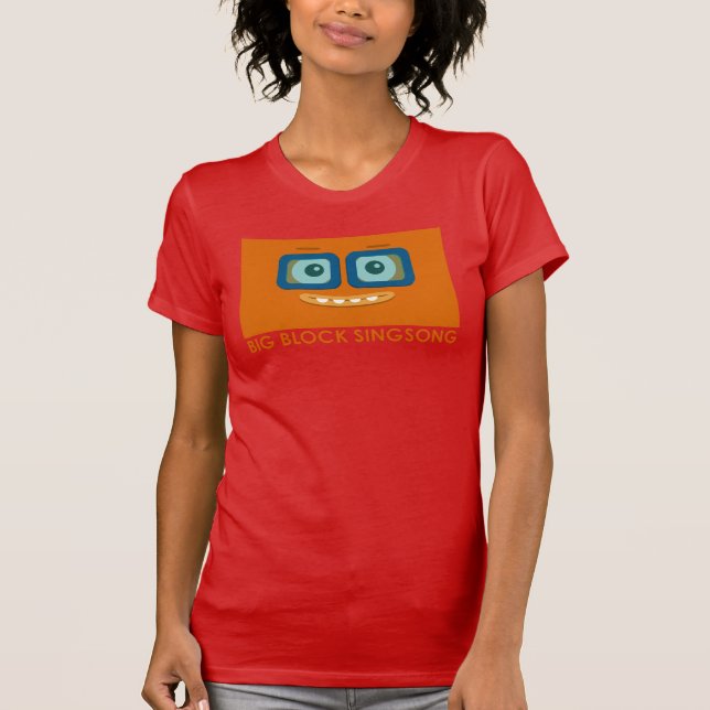 La camiseta de las mujeres anaranjadas de la banda (Anverso)