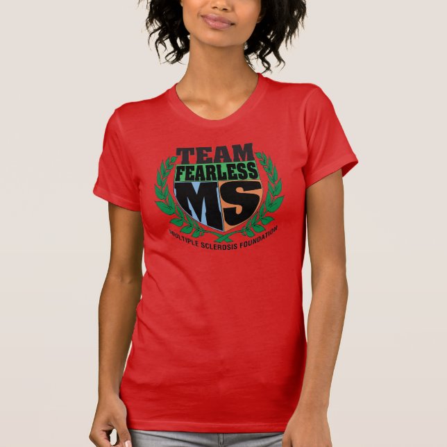 La camiseta de las mujeres audazes del ms del (Anverso)