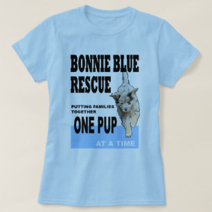 La camiseta de las mujeres azules del rescate de