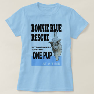 La camiseta de las mujeres azules del rescate de