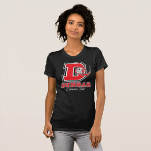 La camiseta de las mujeres carmesís de la marea d