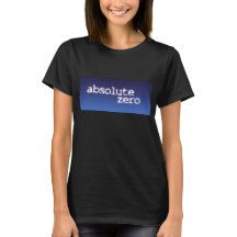 la camiseta de las mujeres cero absolutas