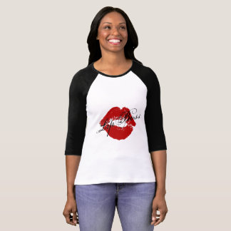 La camiseta de las mujeres de Boss del labio