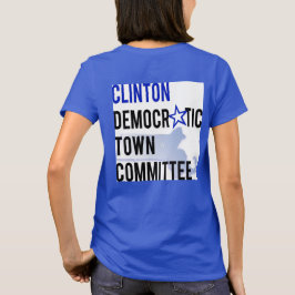 La camiseta de las mujeres de Clinton DTC - opción
