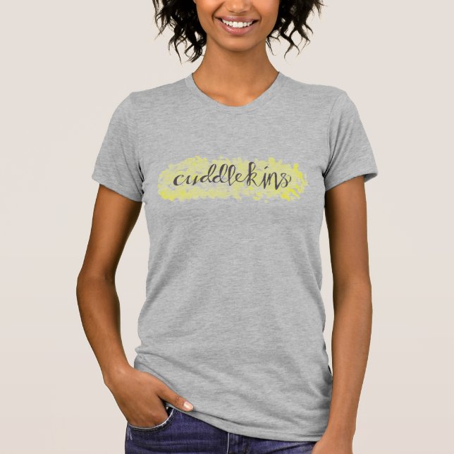 La camiseta de las mujeres de Cuddlekins (Anverso)